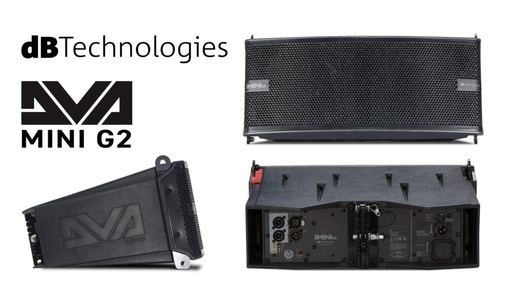 dBTechnologies DVA Mini G2 — компактный массив получил значительное обновление