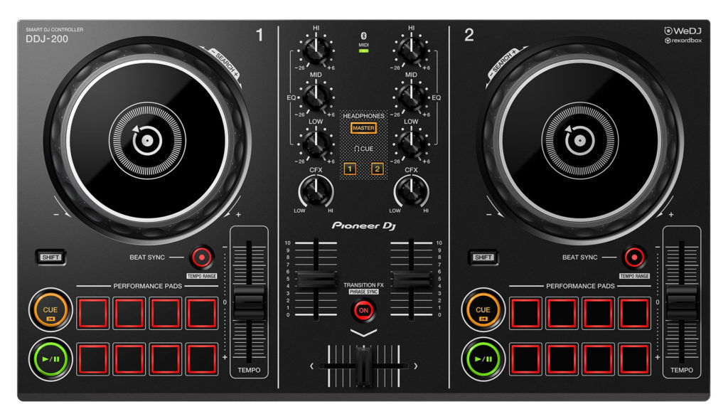 Pioneer DJ DDJ-200 – диджейский контроллер начального уровня
