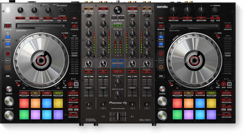 Pioneer DJ DDJ-SX3 – обновленный DJ-контроллер для Serato DJ Pro