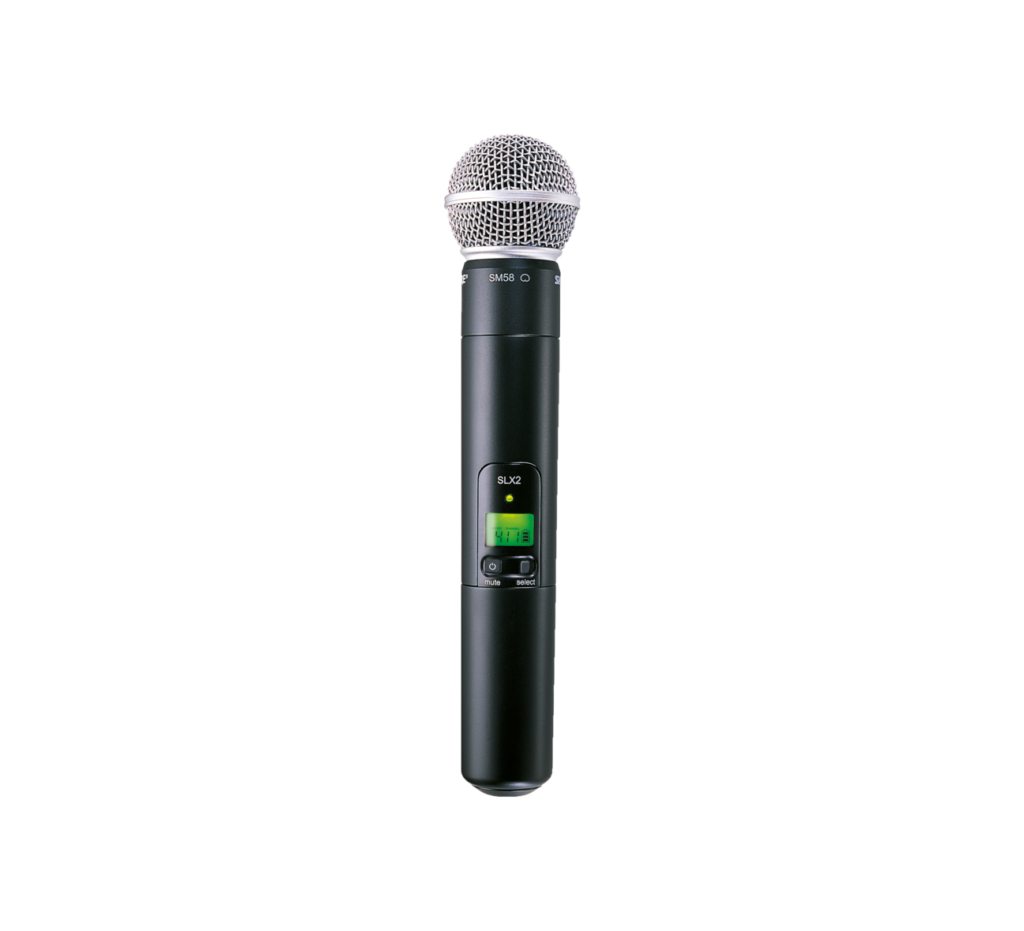 Shure SLX2/SM58