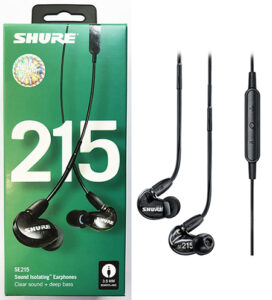 SHURE SE215-K-UNI-EFS