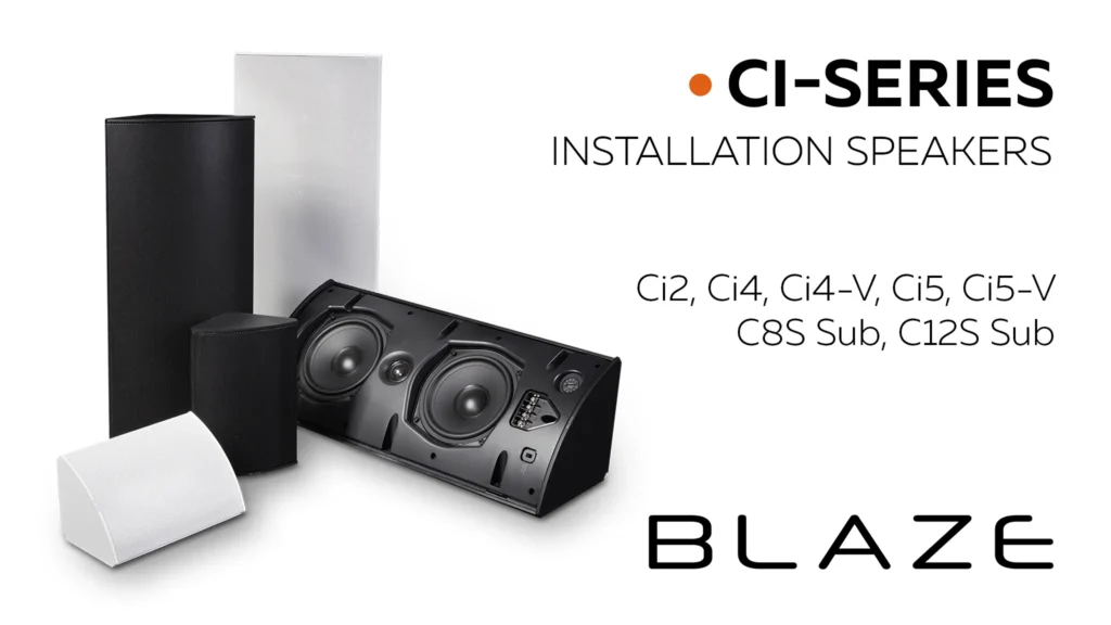 Blaze Audio – інсталяційна акустика з Данії. Мистецтво елегантності.