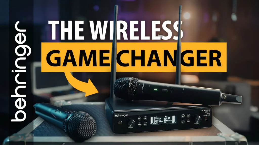 Behringer XTM1-35: бездротова мікрофонна система, яка просто працює