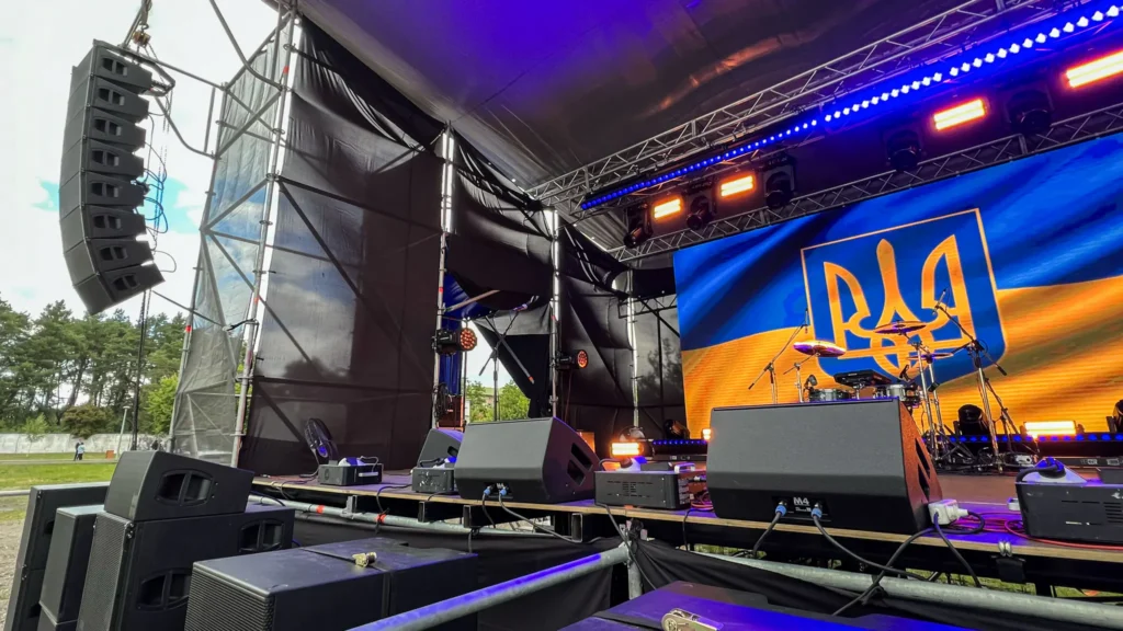 Тернопільский “Шлягер” обирає d&b audiotechnik V-Series. Перші роботи.