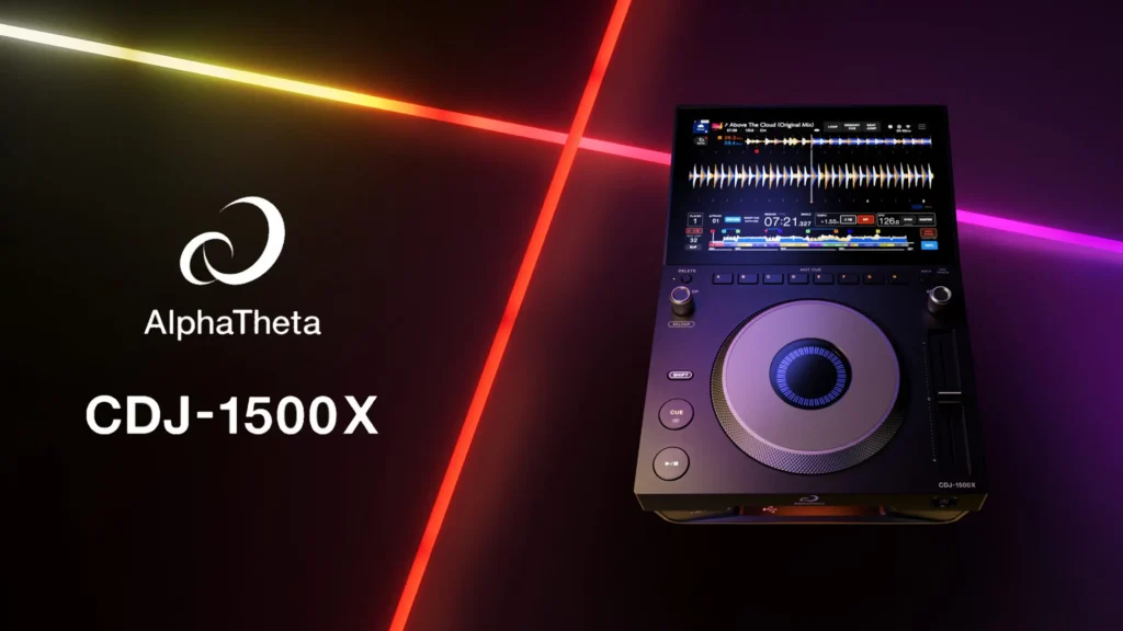 AlphaTheta CDJ-1500X: професійний DJ-програвач у компактнішому форматі